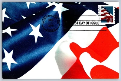 #4486 US Flag FDC Maxi Card - Image 1 of 2
