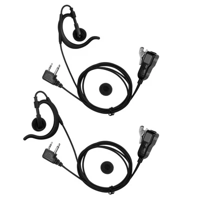 Reyinl Two-Way Radio Earpiece Compatible Midland Ear-Clip Headset for Midland... - Image 1 of 4
