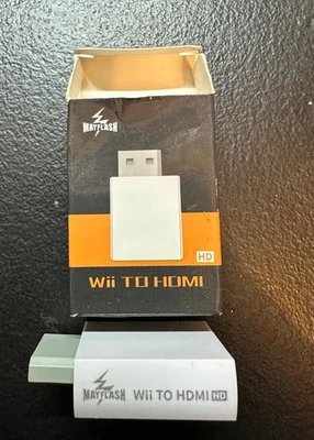 Adaptador convertidor Mayflash Wii a HDMI probado funciona ¡Envío gratuito! Foto 1 de 2