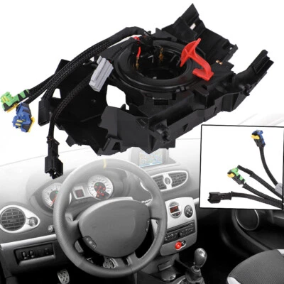 Contacteur Tournant Ressort Airbag pour Renault Clio III 2005-2012 = 8201590627 - Imagen 1 de 4