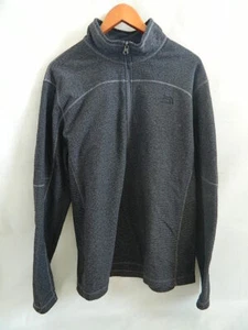 Mens North Face Dark Gray 1\4 Zip Fleece Size XL/TG - Picture 1 of 4