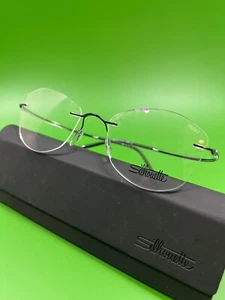 Gafas Silhouette 5523 Essence 9040 forma negra CH talla 52-19-145 - Imagen 1 de 5