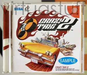 CRAZY TAXI 2, SAMPLE / PROMO, NOT FOR SALE, DREAMCAST, JAPAN MARKET, VERY GOOD C - Picture 1 of 5