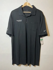 Camisa Polo Nike Micro Pique 2.0 Para Hombre XL Negra Dri-Fit Informal Golf Logo SS NUEVA CON ETIQUETAS - Imagen 1 de 11