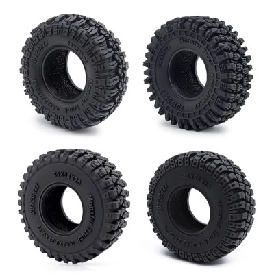 4PCS 58mm Gummireifen Radreifen Upgrade Teile für 1/18 Traxxas TRX4-M RC Crawler - Bild 1 von 4