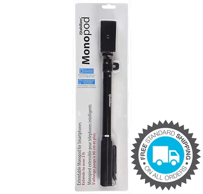 ISTMP01 Smartphone Monopod With Retail Packaging for Camcorder Camera Cellphone - Image 1 of 4