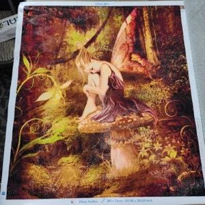 COMPLETED Elena Dudina El Bosquet Magico Fairy 29.53x33.46" Oraloa Diamond Art - Picture 1 of 13