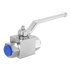 3/4" NPT Hydraulic Ball Valve 2-Way High Pressure Shut Off Ball Valve 4560PSI - Picture 1 of 8