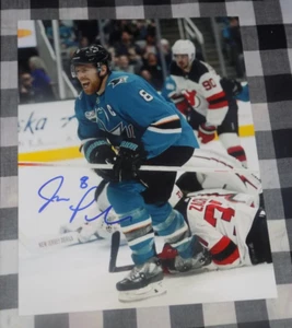 Joe Pavelski Signed 8x10 Photo San Jose Sharks - Picture 1 of 1