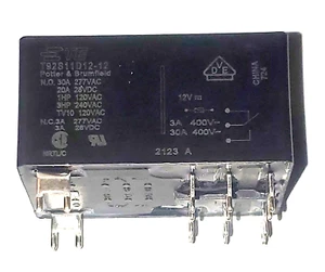 TE T92S11D12-12 , Potter & Brumfield T92 Power Relay 12 VDC 8-1393211-9 - Picture 1 of 7