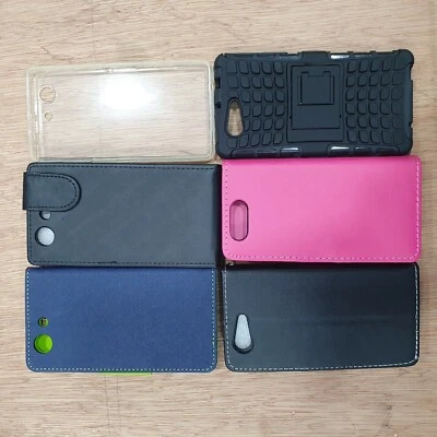 Flip Case for Sony Xperia Z3 Compact D5803 D5833 Slim Cover Neat Design - Image 1 of 4