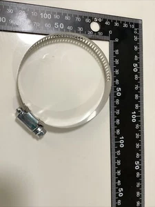 RADIATOR HOSE CLAMP  SET 2EA MACHINERY HEAVY DUTY TRACTOR TRUCK - Picture 1 of 2