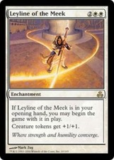 MTG MAGIC THE GATHERING - LEYLINE OF THE MEEK - GUILDPACT - MINT!