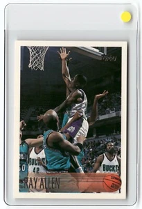 1996-97 Topps Base Set Rookie #217 Ray Allen (RC) MILWAUKEE BUCKS - Picture 1 of 2