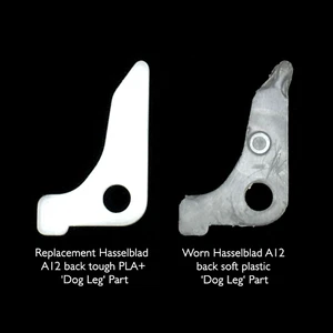Jamming Hasselblad A12 Mk I and Mk II Back? - Replacement Plastic 'Dog Leg' Part - Picture 1 of 4