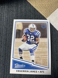 2017 Donruss Classics Edgerrin James Red Back 123/299 Indianapolis Colts