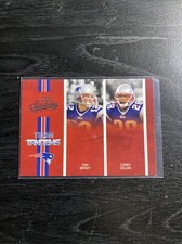 2005 ABSOLUTE MEMORABILIA TEAM TANDEMS #TT-16 TOM BRADY/DILLON S/N 141/250🏈🔥🏈