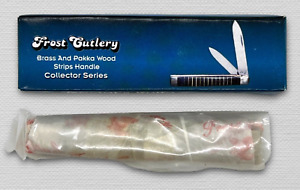 FROST CUTLERY Doctor's 2-Blade Folding Pocket Knife (#14875-BWS) - NEW