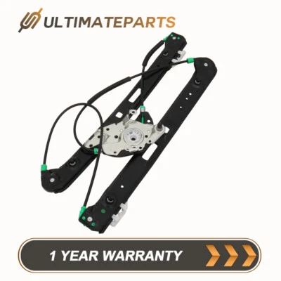 Front Right Power Window Regulator For 2001-05 BMW E46 325xi 330i 330xi Sedan - Image 1 of 4