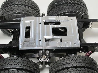 Custom made Aluminum Fifth wheel coupling Mounting Plate Tamiya RC 1/14 Cascadia - Image 1 of 3