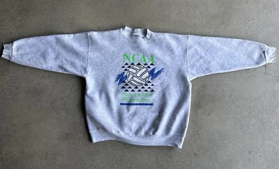 Vintage Velva Sheen 1990 NCAA Women’s Volleyball Championship Sweater Size XL - Image 1 of 4