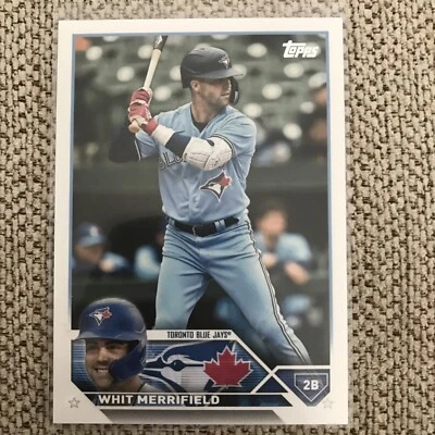 Whit Merrifield Advanced Stats 220/300 - Topps Series 2 - Toronto Blue Jays - Image 1 of 2