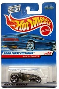 2000 Hot Wheels #66 First Edition Deuce Roadster 0910 G1 crd - Picture 1 of 1