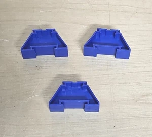 De colección 1985 Mattel Hot Wheels soporte pista de carreras clip en accesorios lote de 3 - Imagen 1 de 4