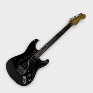 Fender Blacktop Stratocaster HH Floyd Rose 2012 - MIM - Black (SPG063270) - Picture 1 of 8