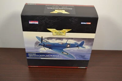 Corgi Supermarine Spitfire Type PR Mark IB 1:72 AA31928 1/72 Scale - Image 1 of 4