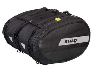 SHAD SL58 Motorcycle Panniers 29L Pair Saddle Bags Side Cases Soft Luggage - Picture 1 of 22