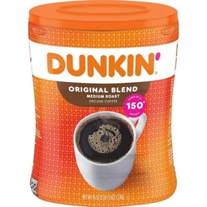 Dunkin' Donuts Original Blend Ground Coffee, Medium Roast, 45 oz. - Afbeelding 1 van 4