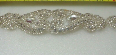 Rhinestone Fashion Clothes Embellishment Fabric Application # 8 - Image 1 of 3