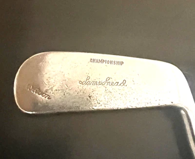 Vintage Wilson Sam Snead All Time PGA Wins LDR 60s 70s 35" putter All Original - Image 1 of 4