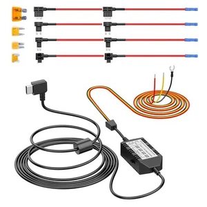 VIOFO Type-C HK4 Hardwire Kit w/ 8pcs Fuse for A329/A229/A119MINI2/A139/T130/WM1 - Picture 1 of 10