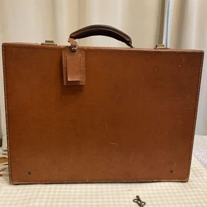 Barrow & Hepburn business bag in bridle leather - Afbeelding 1 van 17