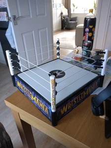 WWE Wrestlemania Spring Loaded Wrestling Ring - Mattel 2010 - Picture 1 of 14