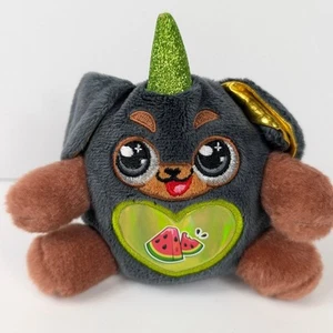 Zuru Rainbocorn Puppycorn Watermelon Suprise Puppy Dog 4 Inch Stuffed Plush Toy - Picture 1 of 5