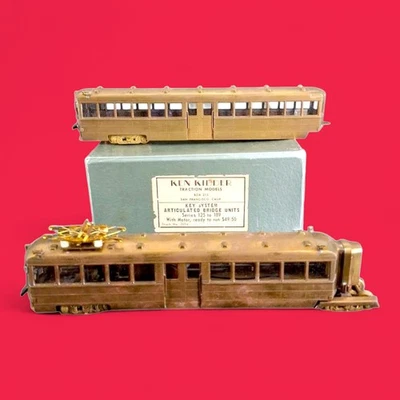 Ken Kidder HO Brass Key System Articulated Bridge Units Series 125 to 189 - Image 1 of 4