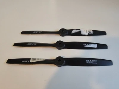Master Airscrew 9x6 Propeller Lot (3) Windsor G/F 3 Vintage RC Part KN0960 2315 - Image 1 of 2