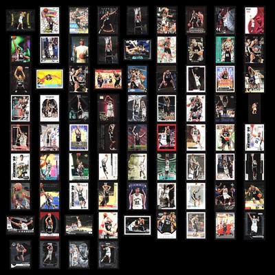 Lote 76 tarjetas de baloncesto Tim Duncan Rookie 1997 Press Pass Netburners juego troquelado Foto 1 de 4