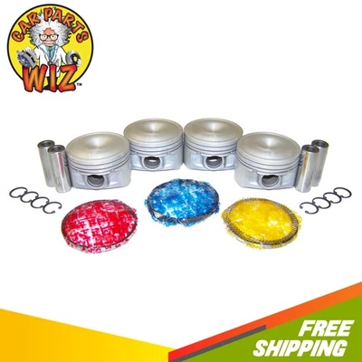 Engine Pistons and Rings Fits 04-07 Chevrolet Saturn Ion 2.0L Supercharged - Image 1 of 4