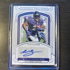 2024 Panini National Treasures Football Willis McGahee Auto /99 - Bild 1 von 6