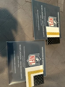 New Orleans Saints Rickey Jackson Game Used Worn Jersey Patch Swatches NFL HOF/2 - Bild 1 von 4