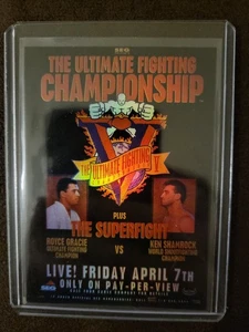 Póster Topps UFC Fight 2009 revisión UFC5 () Royce Gracie Ken Shamrock novato radiocontrol - Imagen 1 de 5