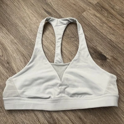 Grey Aerie Sports Bra Size Small With Mesh Details - Image 1 of 3
