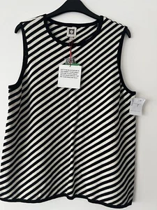 Anne Klein Knit Sleeveless Top Size L New With Tags - Picture 1 of 8