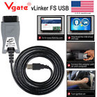 Vgate Vlinker Fs Obd2 Usb Adapter For For-Scan Hs/Ms-Can Auto Switch