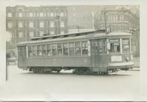 5C479 RP 1950s OTC OTTAWA TRANSPORTATION COMMISSION TROLLEY #829 SUSSEX - Picture 1 of 1