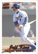 1999 Paramount Copper Kansas City Royals Baseball Card #112 Jeff King